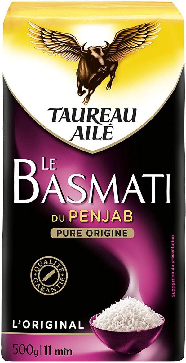 Taureau Ailé Arroz Basmati 500 g For Sale