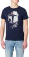 cotton division Meswmants014 Camiseta, Azul Marino, XL Para Hombre Online now