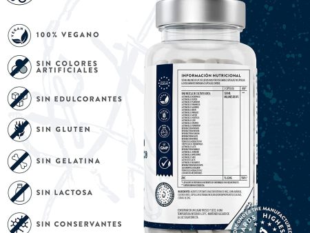 Probioticos Intestinales Premium - [120 mil millones de UFC] Probioticos y Prebioticos Con 30x cepas como Lactobacillus Acidophilus y Bifidobacterium por dosis - 90 Cápsulas - Vegano Embalaje Deteriorado Online Hot Sale